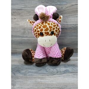 Inter American Products Pink Giraffe 2015 Plush Stuffed Animal
